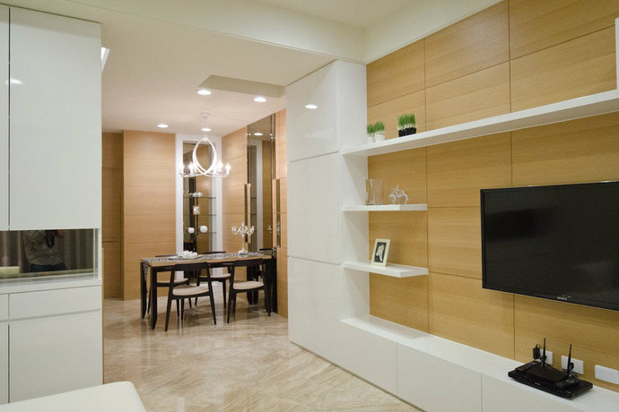 330复式简约派 自然质朴的公寓设计