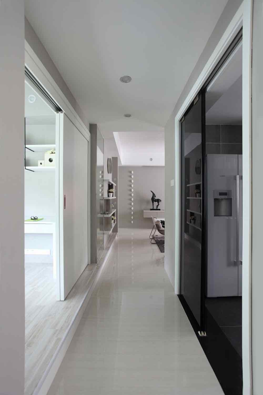 现代纯粹设计三居室装修设计案例欣赏