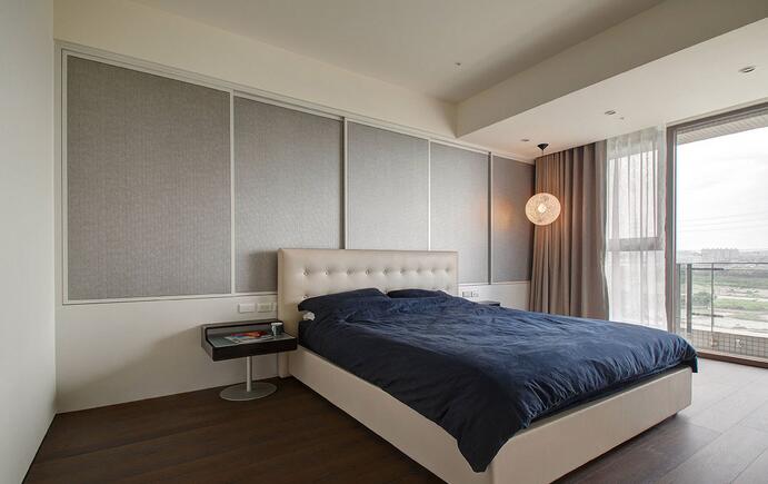 120平现代质感两居室装修案例