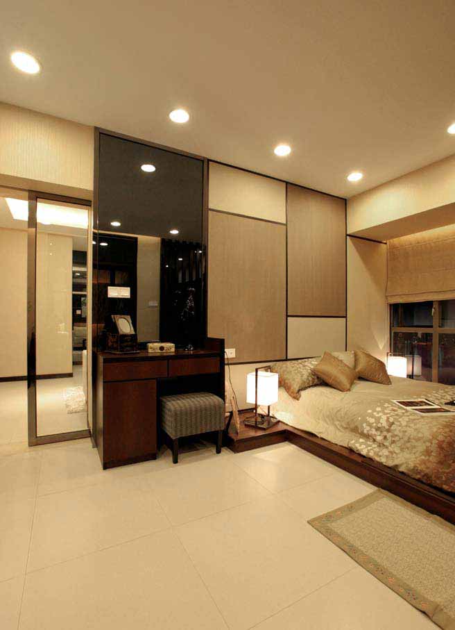 现代日式一居室装修效果图