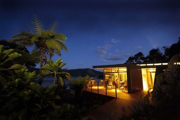 浪漫热情 新西兰海边度假小屋