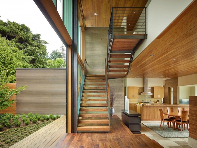 完美融入自然 木质住宅
