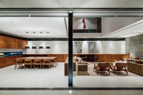 巴西圣保罗时尚别墅室内设计效果图