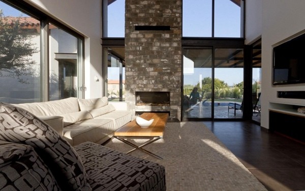 现代风格结合温暖元素 别墅设计效果图