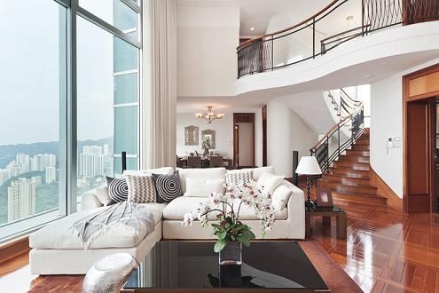 月租17万的香港豪华复式公寓