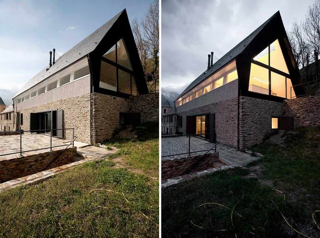 打破传统设计 与自然融合的山顶住宅
