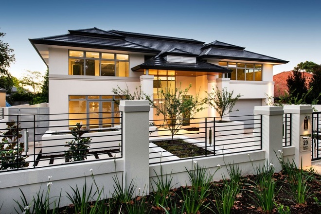 简单优雅现代风格 澳大利亚珀斯别墅