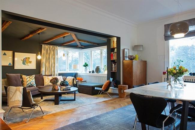 瑞典百年公寓改造效果图