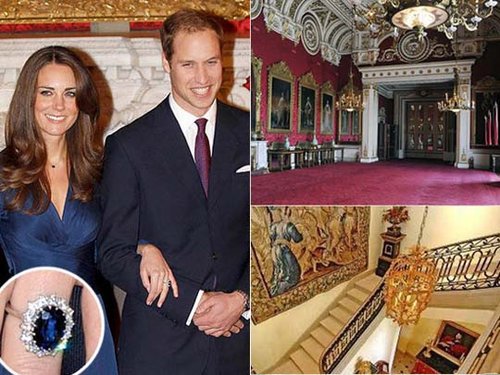 英国威廉王子5万美金婚房 雍容华贵