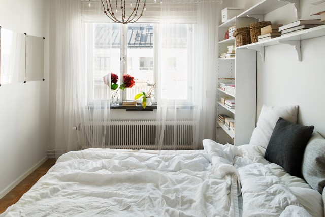斯德哥尔摩市44平米阳光照耀的单身公寓
