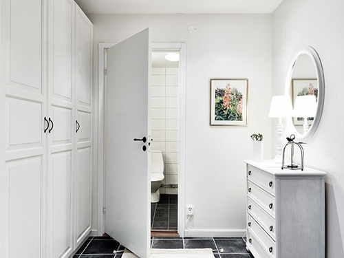 瑞典50㎡小公寓 灰白棕演绎的时尚