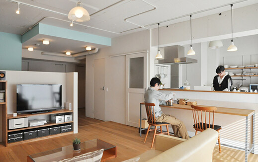 挑战设计极限 日本开放空间小公寓