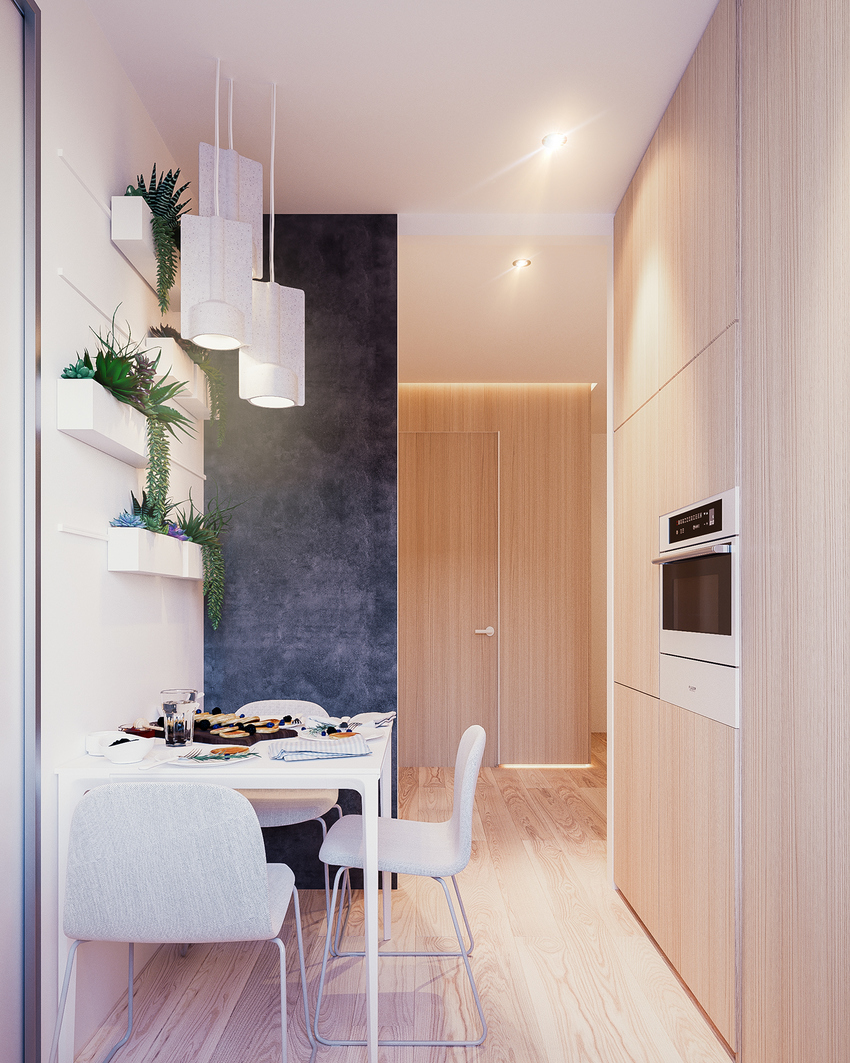 85平旧公寓改造，木元素营造宁和氛围