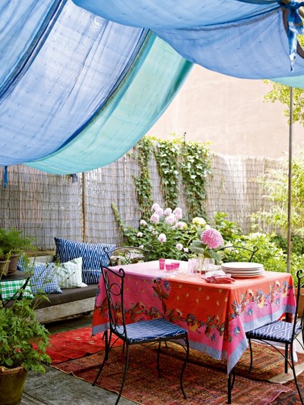 打造花园餐厅 享受自然的宁静