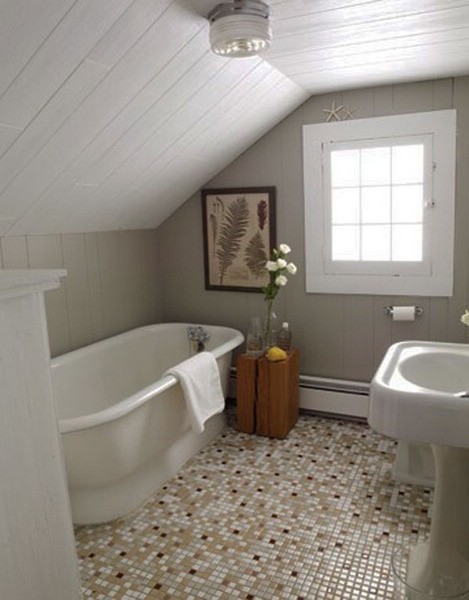 舒适空间 小户型浴室装修效果图