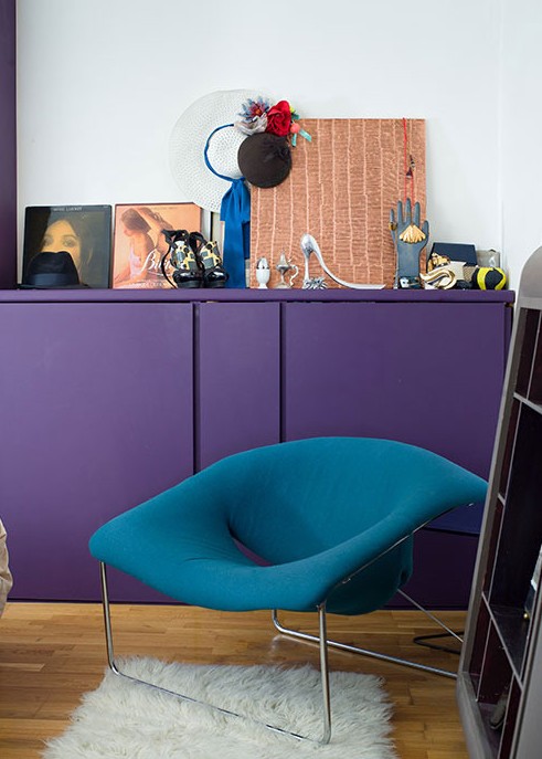 罗曼蒂克的紫色风格家居