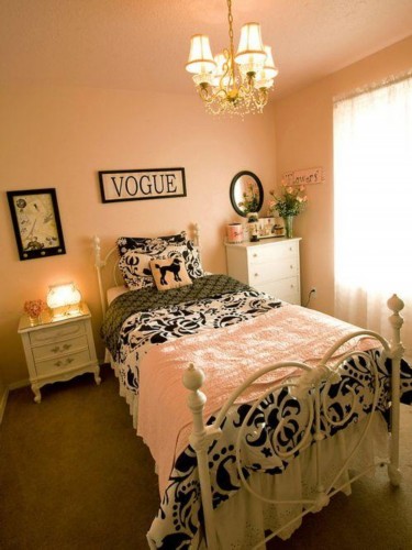 法式浪漫风情卧室室内设计 温馨雅致