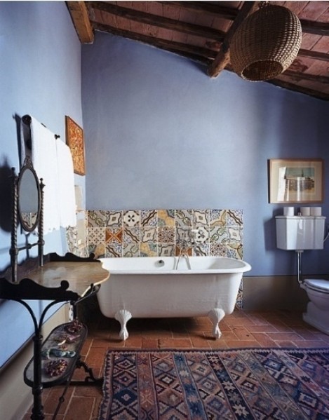 自由与浪漫 诠释波西米亚风格浴室