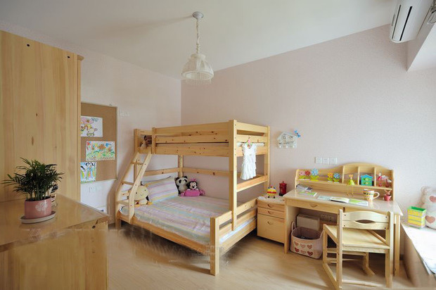 实用儿童房 梦幻气质三室两厅混搭家