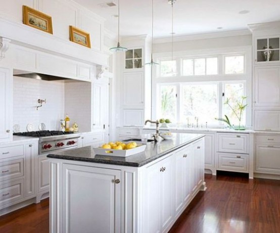 17款乳白色厨房装修 简洁的精彩
