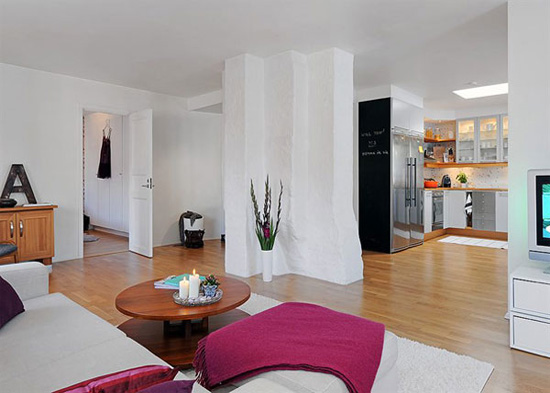 85平米公寓室内设计 清新雅致效果图