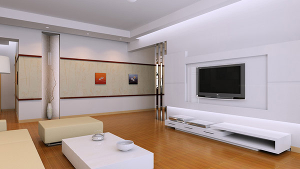 滨江丽景的家居空间设计效果图