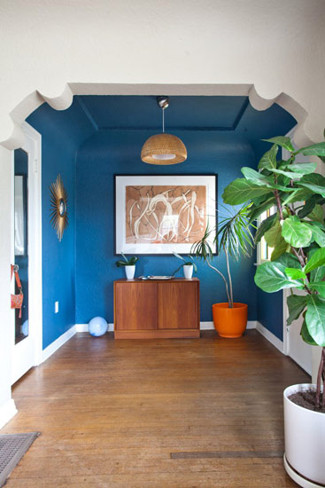 130平美式温馨两居室 色彩斑斓的家