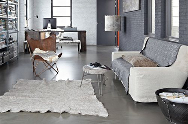 黑白灰为主色调的现代家装设计效果图
