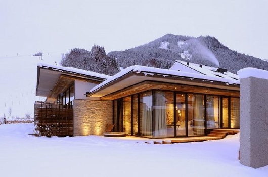 奥地利滑雪胜地现代风格酒店