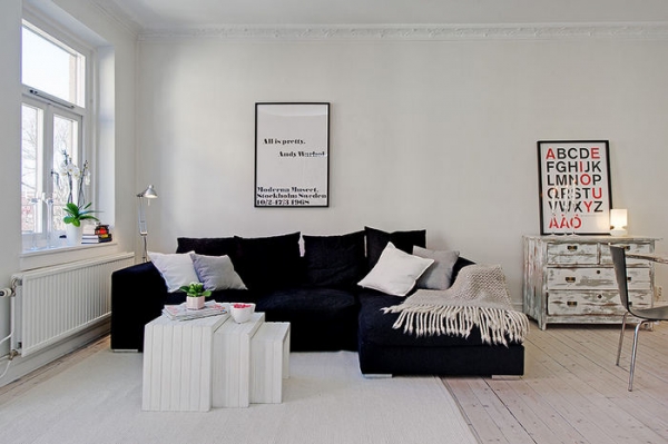 64平米的浪漫 迷人的瑞典风格公寓