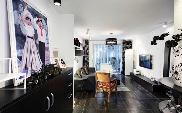 两居室公寓创意设计 60平米舒适生活
