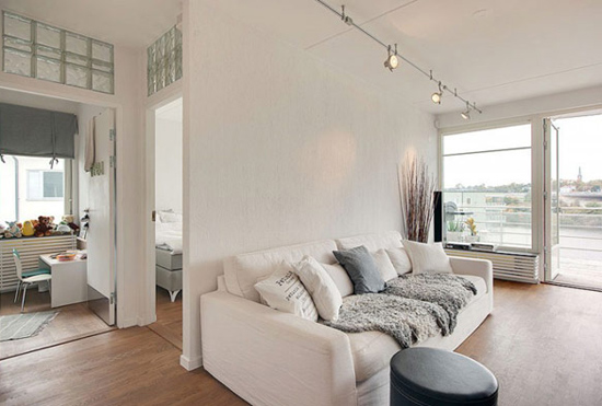 清新北欧风格雅致家居室内设计效果图
