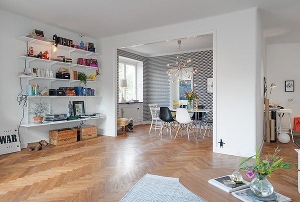 瑞典白色居所室内设计 清新时尚好采光
