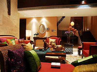 东南亚风新古典主义 雅致风格室内设计