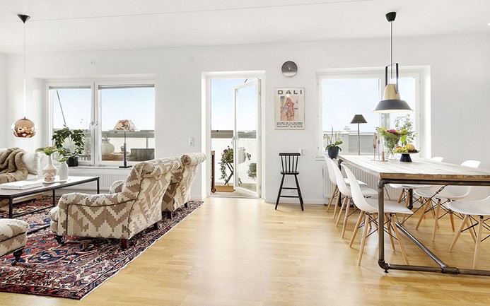 纯色世界 瑞典清新简约公寓