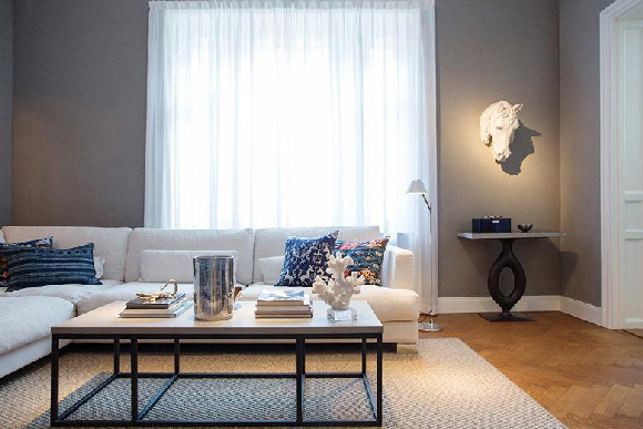 优雅和谐 瑞典斯德哥尔摩公寓设计