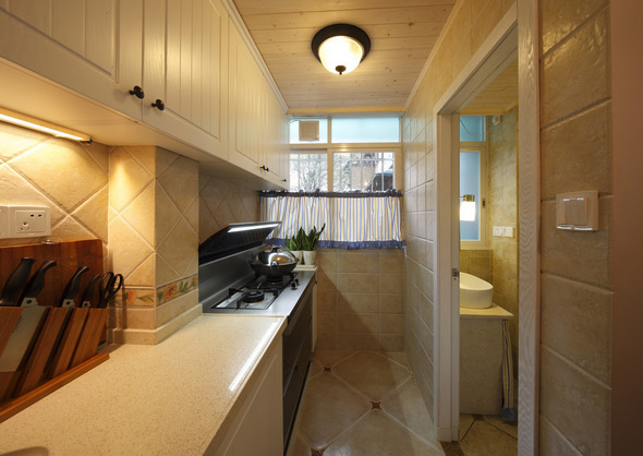 68平米田园居室室内设计 清新舒适