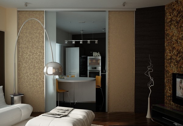 橙色点亮空间 简洁现代公寓装修效果图