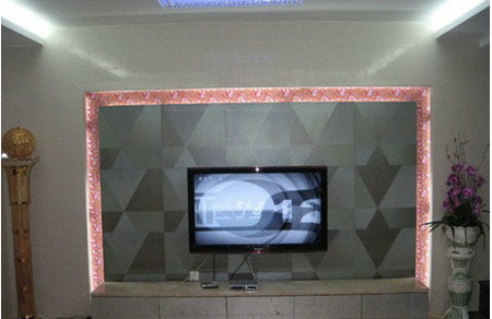 欧式客厅电视背景墙 百变迥异的它