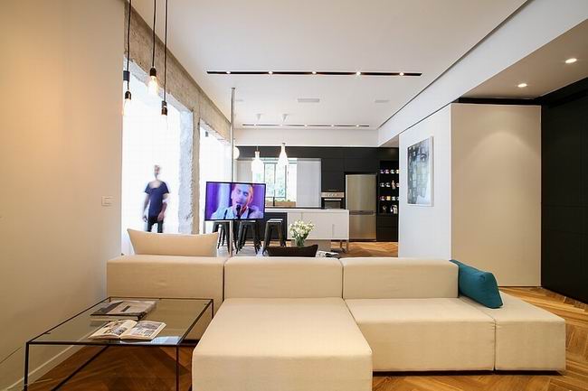 简单明了空间设计 以色列90平米公寓