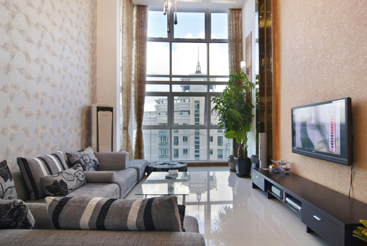 180平米复式公寓设计 温馨雅致大气