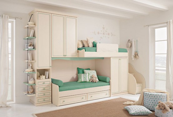 经典的家具让儿童房更加优雅