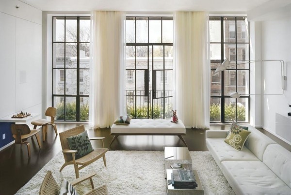 纽约迷人复式公寓设计效果图
