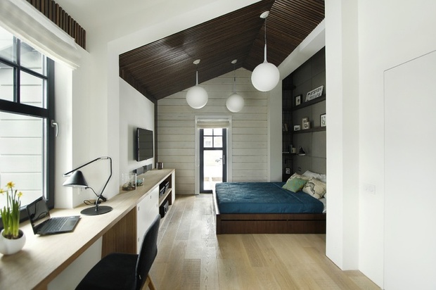 功能和设计完美融合 三效合一质感卧室