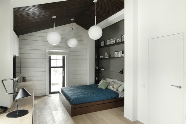 功能和设计完美融合 三效合一质感卧室