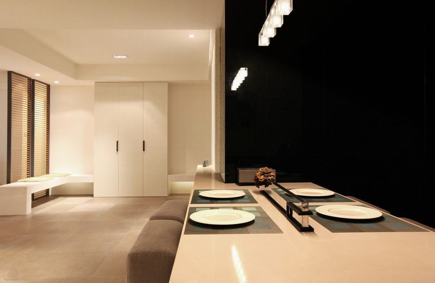 光线、线条、建材 低调打造完美居宅细腻质感