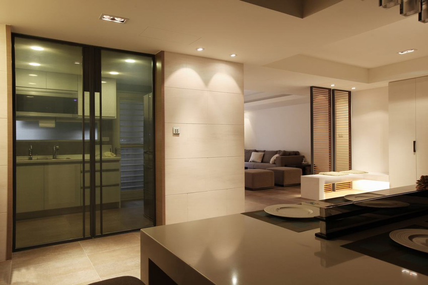 光线、线条、建材 低调打造完美居宅细腻质感