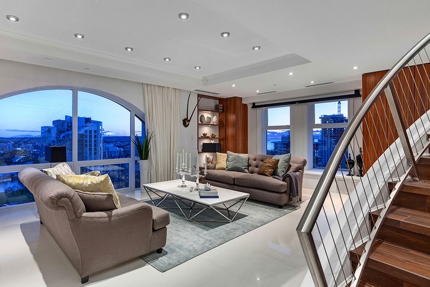 360度全景现代顶层复式梦幻公寓设计